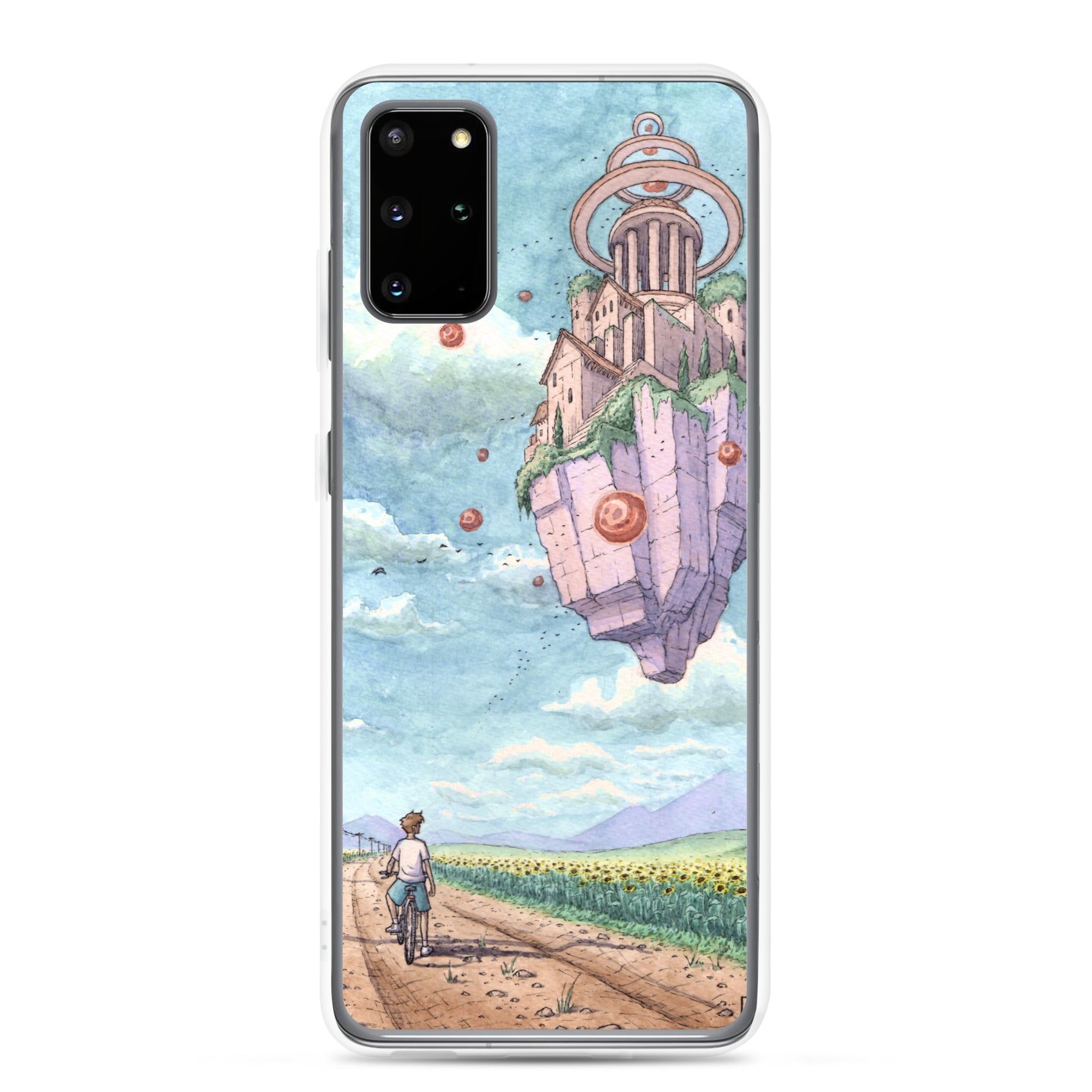 Clear Samsung Case - The Temple