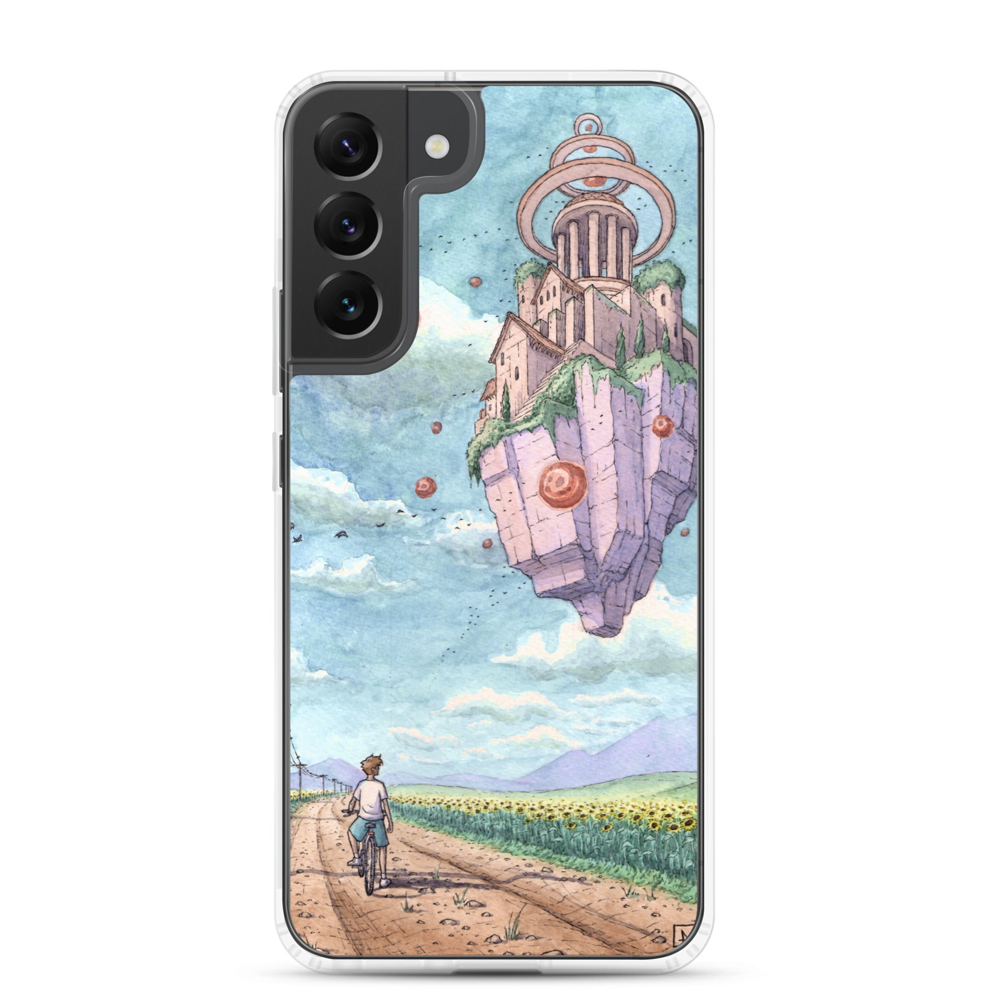Clear Samsung Case - The Temple