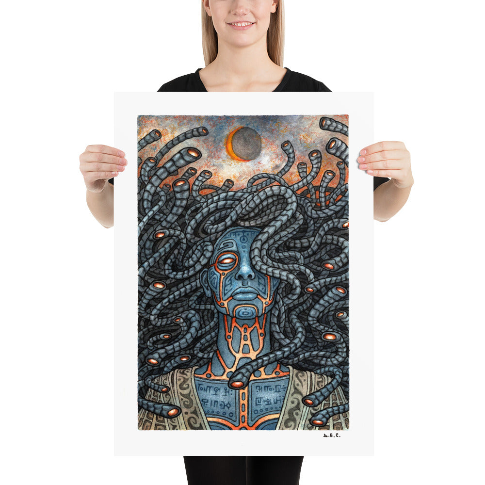 Paper Poster - Medusa