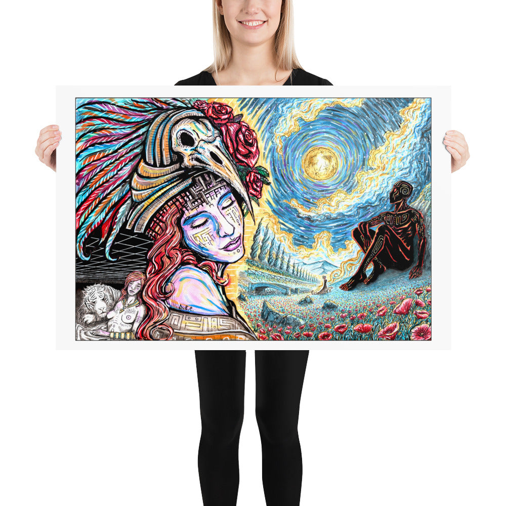 Paper Poster - Dream Of A Goddess