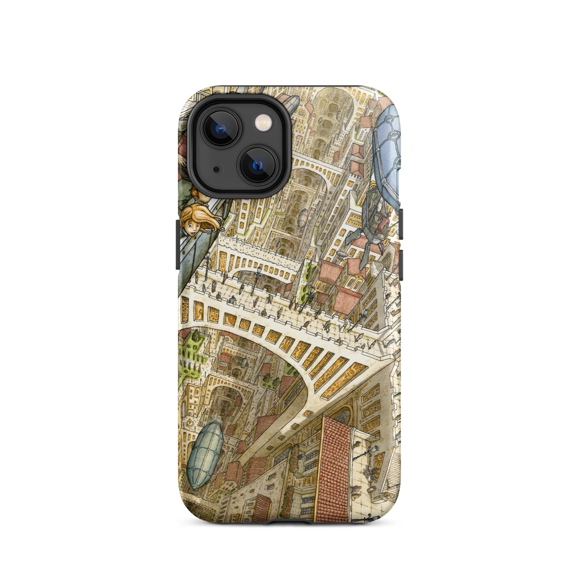 Tough iPhone Case - Over The Pale City