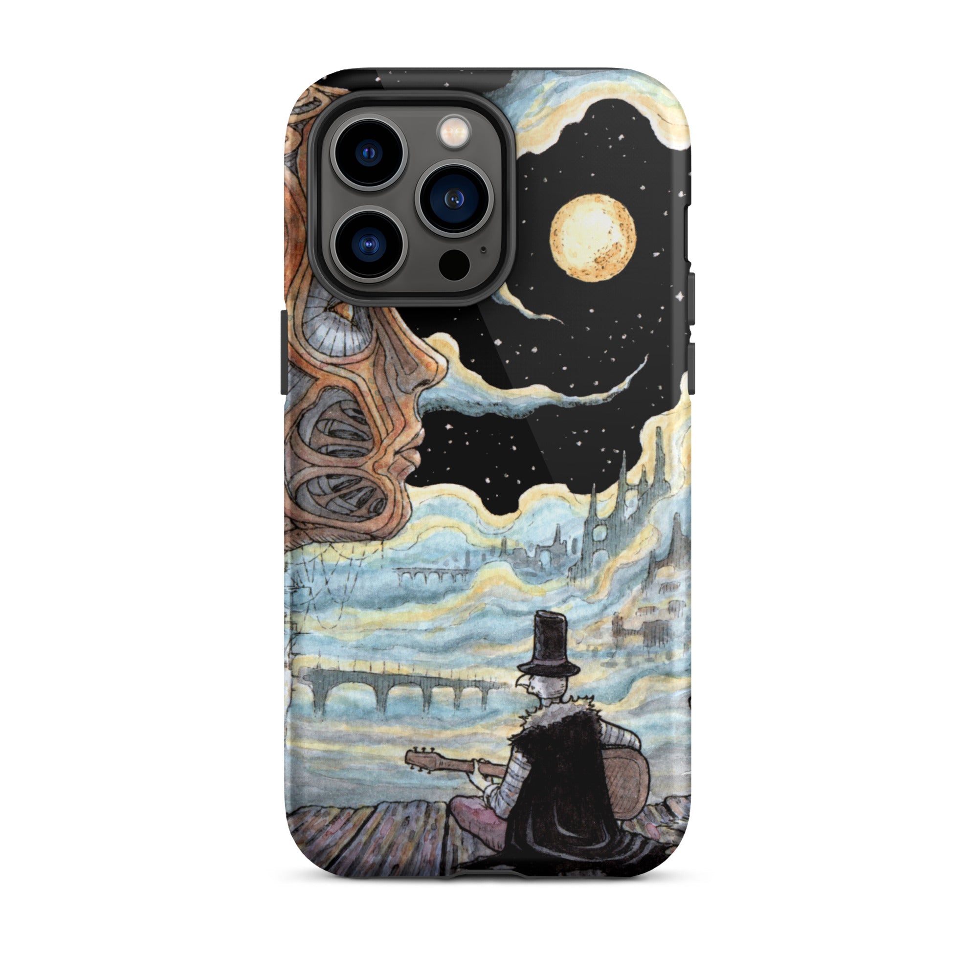 Tough iPhone Case - City In The Clouds